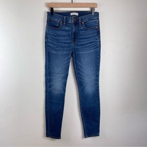 Madewell 9” High Rise Skinny Jeans